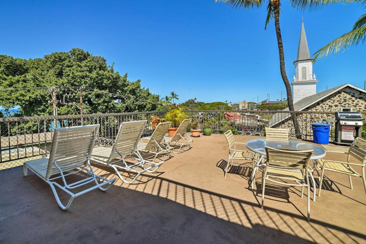 Downtown Air Conditioned Condo Walk To Beaches Kailua-Kona Ngoại thất bức ảnh
