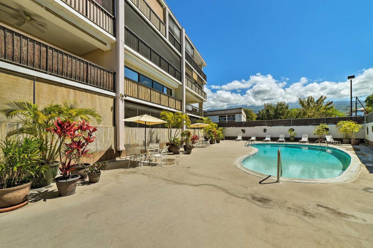Downtown Air Conditioned Condo Walk To Beaches Kailua-Kona Ngoại thất bức ảnh